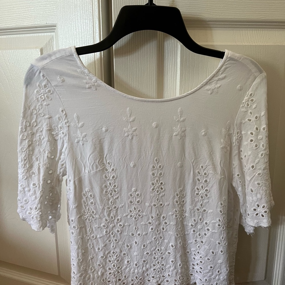 Eyelet Top